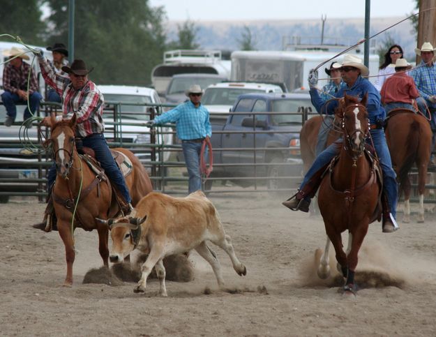 Jim Rose & Troy Jones. Photo by Pinedale Online.