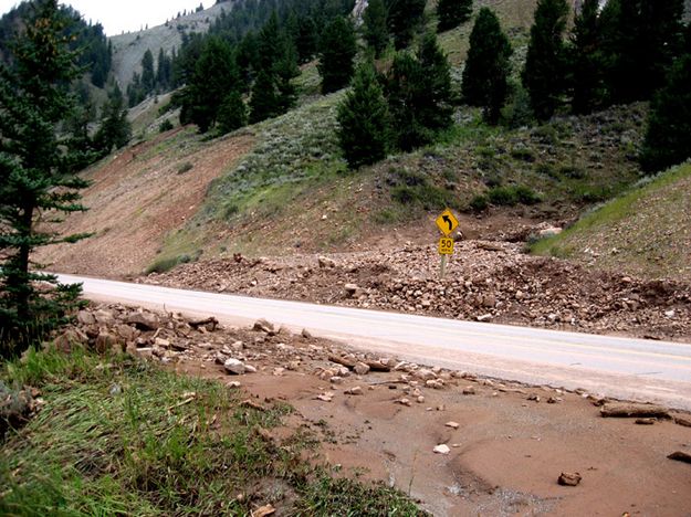 Mudslide. Photo by Joy Ufford.