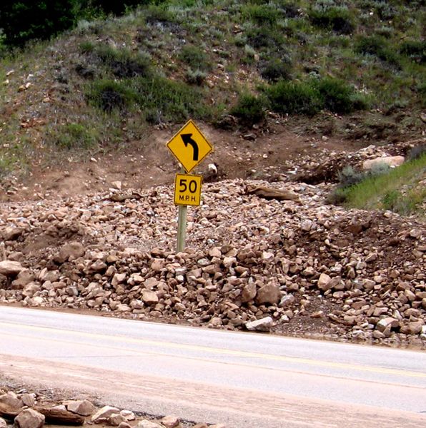 Mud and rocks. Photo by Joy Ufford.