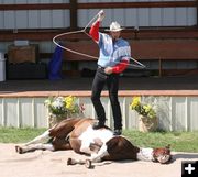 Rhinestone Ropers. Photo by Dawn Ballou, Pinedale Online.