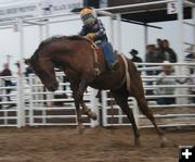 Luke Laison's Reride. Photo by Dawn Ballou, Pinedale Online.