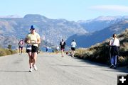 Running along the lake. Photo by Pam McCulloch.