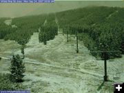 Snow on the Mountain. Photo by White Pine Ski Area & Resort.