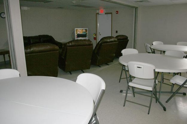 Card tables. Photo by Dawn Ballou, Pinedale Online.