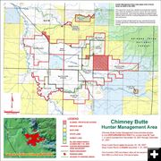 Chimney Butte HMA. Photo by Wyoming Game & Fish.