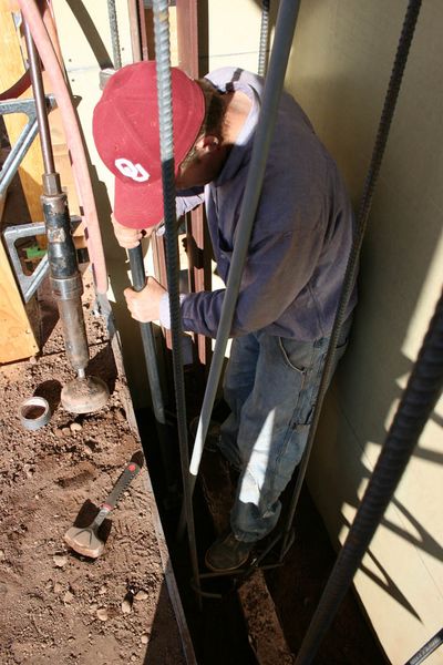 Manual Compactors. Photo by Dawn Ballou, Pinedale Online.