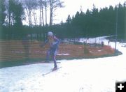 Jason Ray Skiing. Photo by Jason Ray.