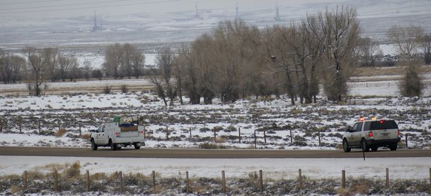 Busted. Photo by Cat Urbigkit, Pinedale Online.