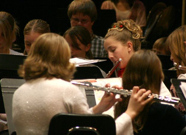 Flutes. Photo by Pam McCulloch, Pinedale Online.