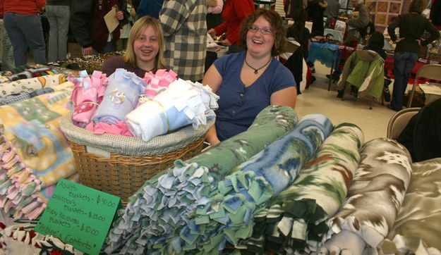 Homemade Blankets. Photo by Pam McCulloch.