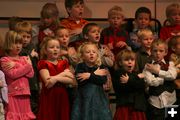 I'm a Little Snowflake Song. Photo by Pam McCulloch, Pinedale Online.