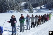 4th Grade Ski Program. Photo by Pinedale Ski Education Foundation.