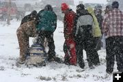 Snow Storm. Photo by Clint Gilchrist, Pinedale Online.