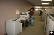 Printers. Photo by Dawn Ballou, Pinedale Online.