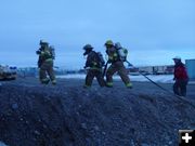 Getting ready to go. Photo by Sublette County Fire Board.