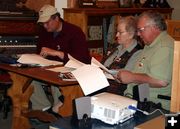 Documentary Judges. Photo by Dawn Ballou, Pinedale Online.