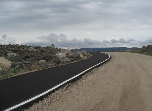 Pinedale Bike Path. Photo by Casey Dean, Pinedale Online.