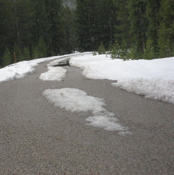 Skyline Snow. Photo by Casey Dean, Pinedale Online.