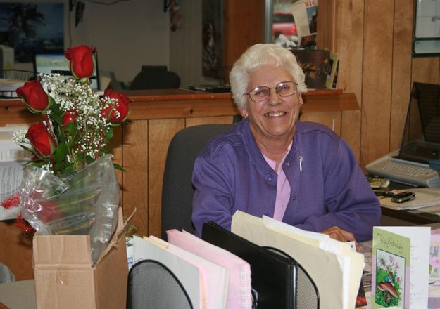 Betty Hunt. Photo by Dawn Ballou, Pinedale Online.