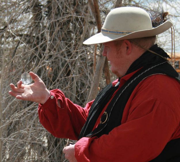 Magnifying Glass. Photo by Dawn Ballou, Pinedale Online.