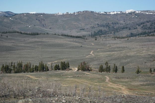 Meadow-Burnt Lake Roads. Photo by Dawn Ballou, Pinedale Online.