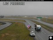 Overturned Semi. Photo by Wyoming Department of Transportation.