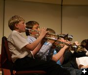 Trumpets. Photo by Cat Urbigkit, Pinedale Online.