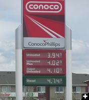 Conoco Station. Photo by Bob Rule, KPIN 101.1 FM Radio.