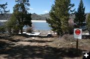 Meadow Lake boat ramp. Photo by Dawn Ballou, Pinedale Online.