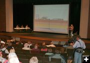 Ozone forum. Photo by Dawn Ballou, Pinedale Online.