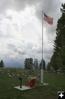 Veterans Memorial. Photo by Dawn Ballou, Pinedale Online.