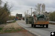 Accident site. Photo by Dawn Ballou, Pinedale Online.