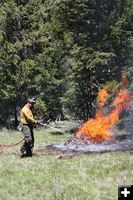 Fire and Water. Photo by Bridger-Teton National Forest.