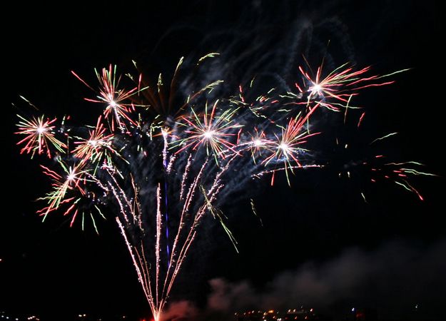 Fireworks. Photo by Pinedale Online.