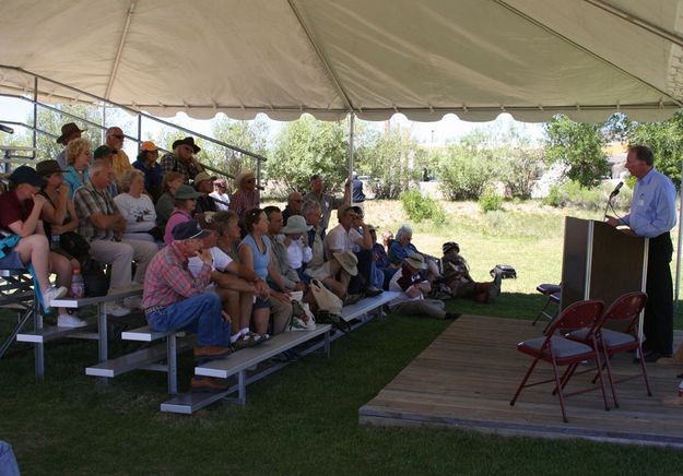 James C. Auld. Photo by Clint Gilchrist, Pinedale Online.