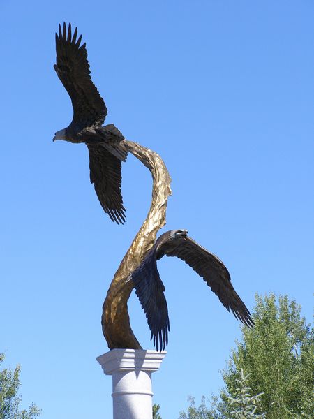 Twin Eagles. Photo by Sue Sommers.