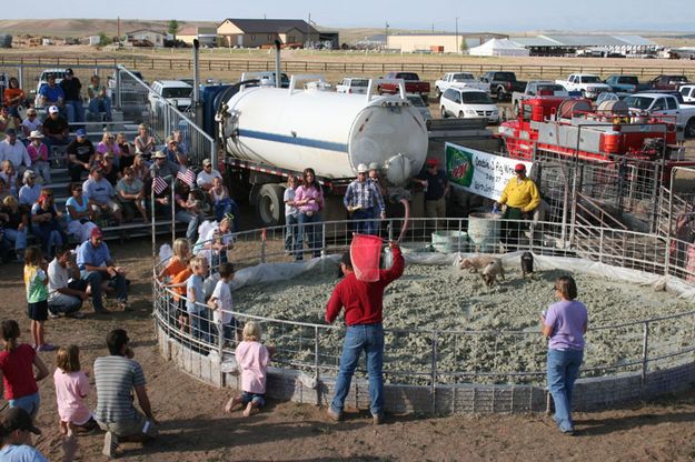 Get Set!. Photo by Dawn Ballou, Pinedale Online.