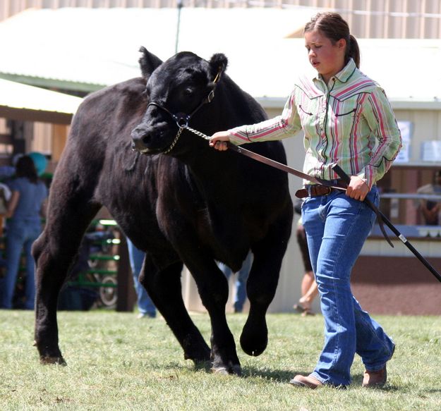 Kassey Braun. Photo by Clint Gilchrist, Pinedale Online.