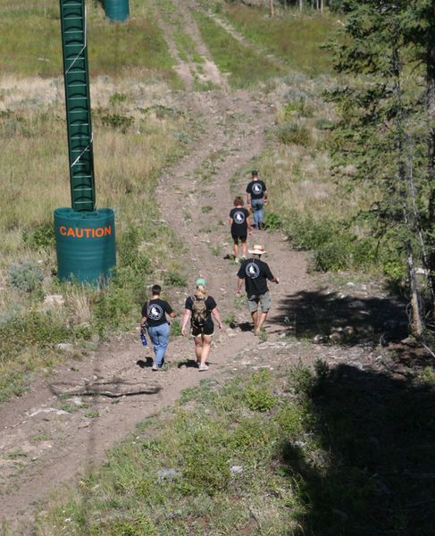 Rock Rabbit Team. Photo by Pam McCulloch, Pinedale Online.