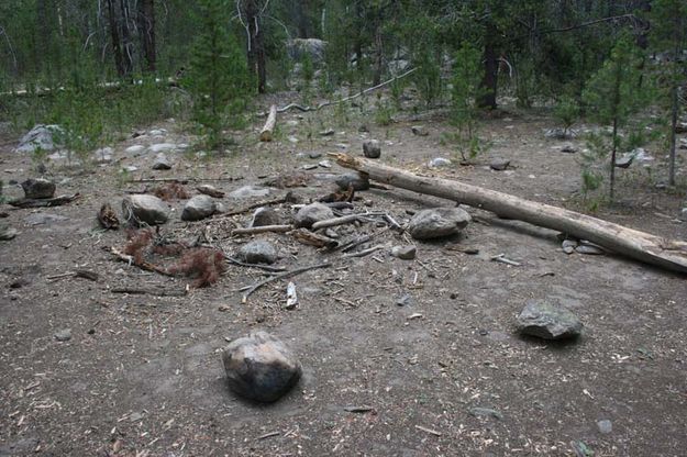 Another firepit. Photo by Dawn Ballou, Pinedale Online.