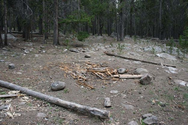 Firepit - After. Photo by Dawn Ballou, Pinedale Online.