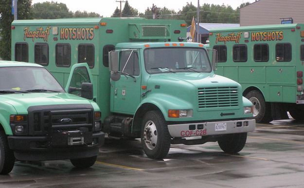 Flagstaff Hotshots. Photo by Bob Rule, KPIN 101.1 FM.