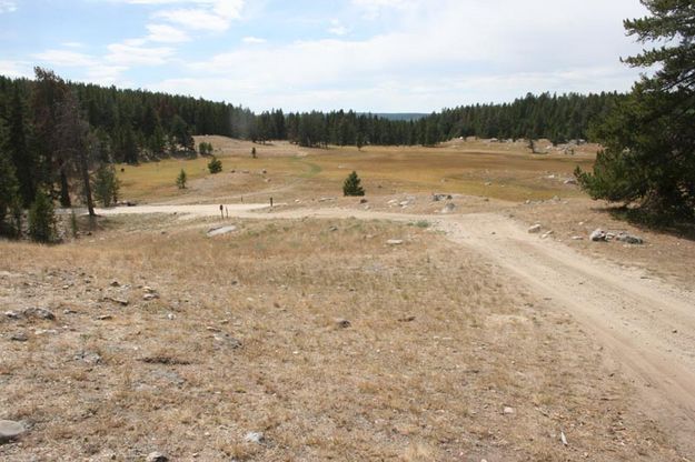 Upper Parking Lot - After. Photo by Dawn Ballou, Pinedale Online.