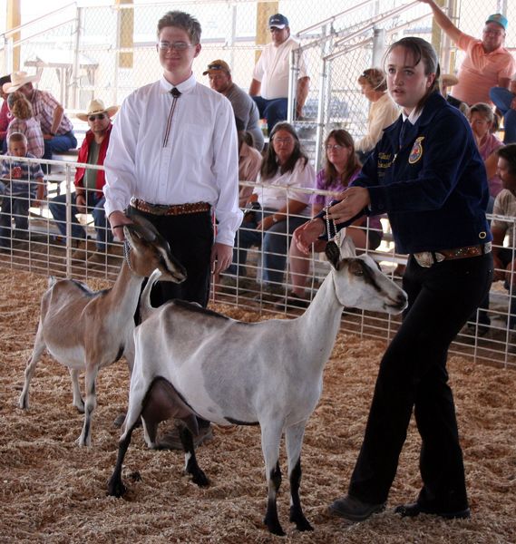 Howard Talbot & Erica David. Photo by Clint Gilchrist, Pinedale Online.