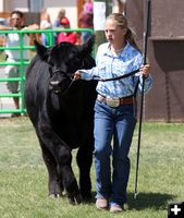 Courtney Meisner. Photo by Clint Gilchrist, Pinedale Online.