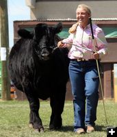 Josie Barney. Photo by Clint Gilchrist, Pinedale Online.