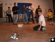 Judges watch. Photo by Dawn Ballou, Pinedale Online.