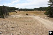 Upper Parking Lot - After. Photo by Dawn Ballou, Pinedale Online.