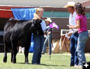 Courtney Meisner. Photo by Clint Gilchrist, Pinedale Online.