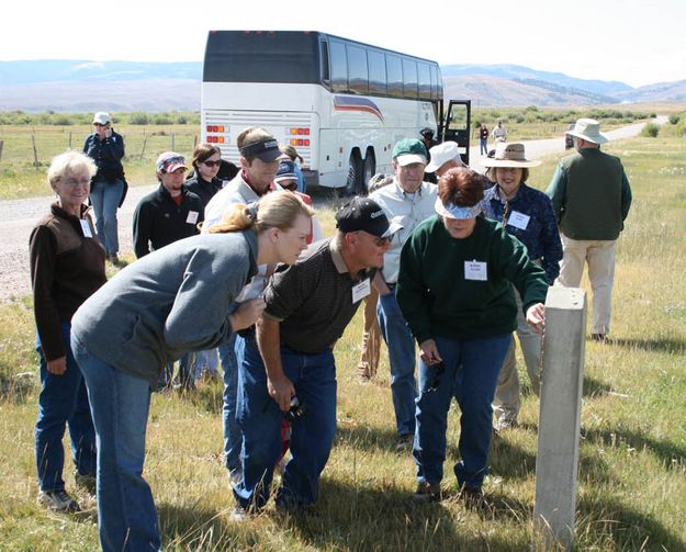 Land Trust Tour. Photo by Dawn Ballou, Pinedale Online.